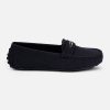 Women's Black Soft & Premium Loafers (IU2002)