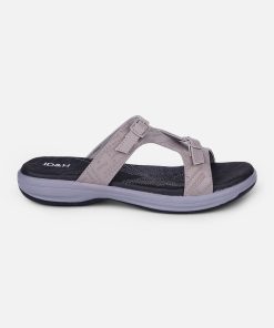 Women's Grey Comfort Sandals (IU6005)
